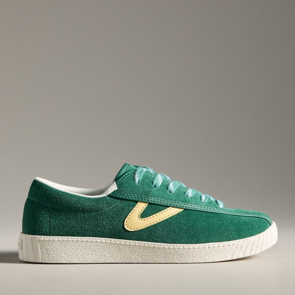 Tretorn Green and Yellow Sneakers